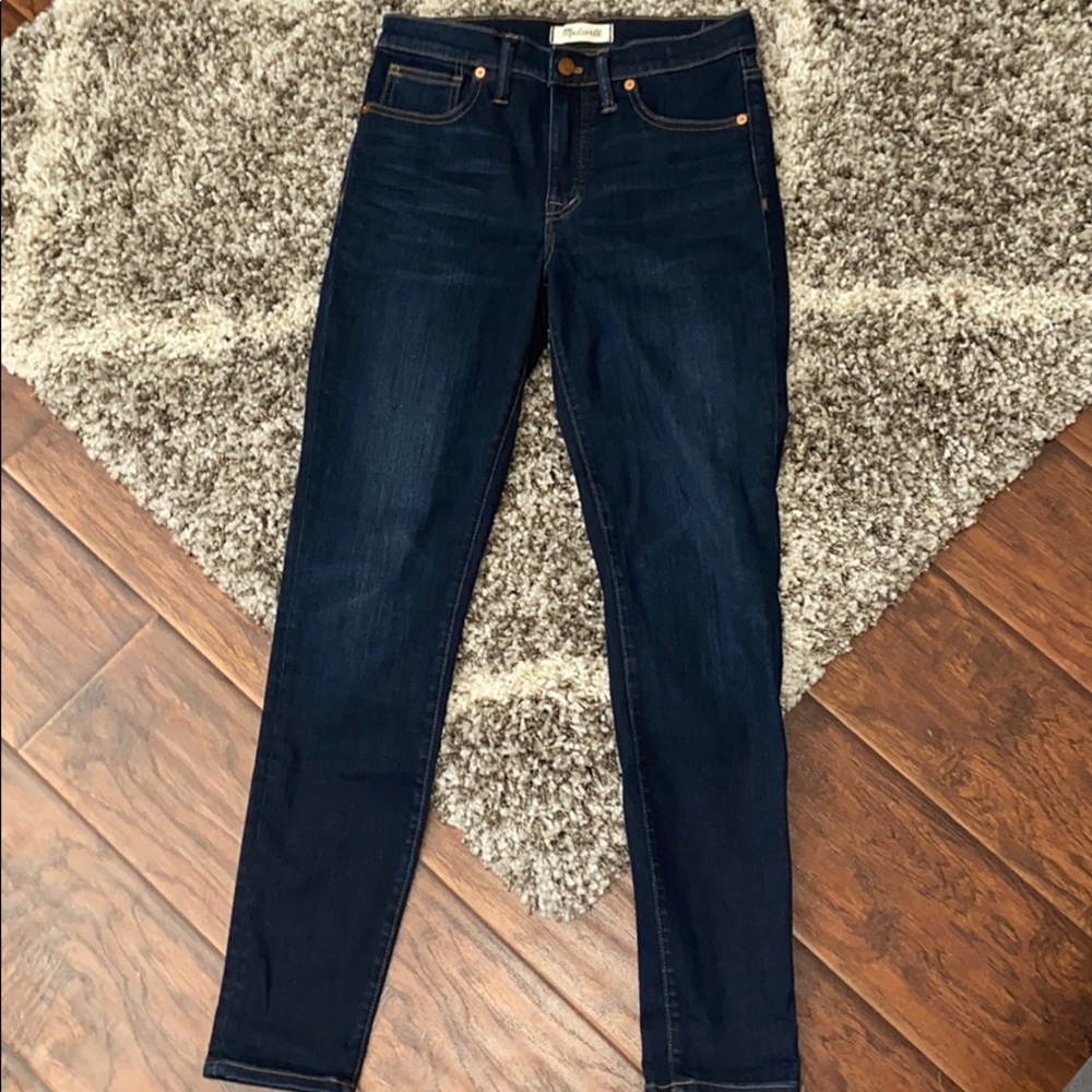 Madewell 9” high rise skinny jeans - Picture 4 of 8
